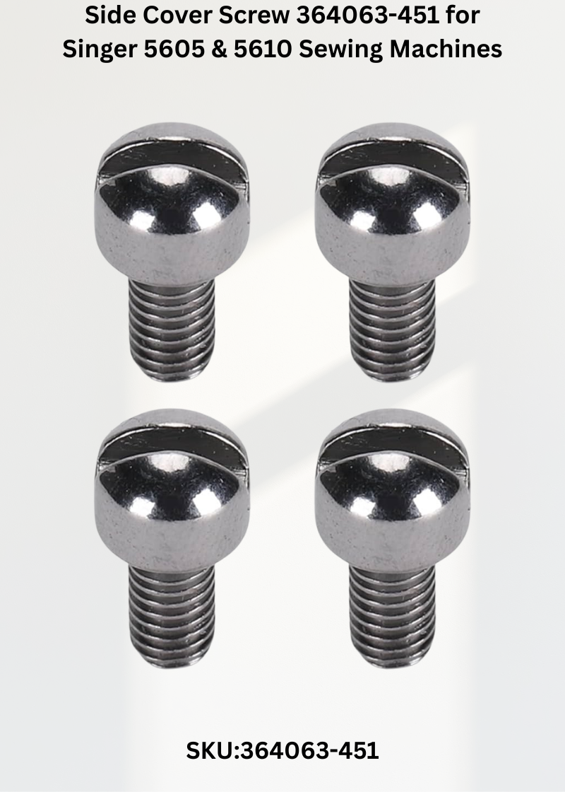 Side Cover Screw 364063-451 — Fits Singer 5605, 5610