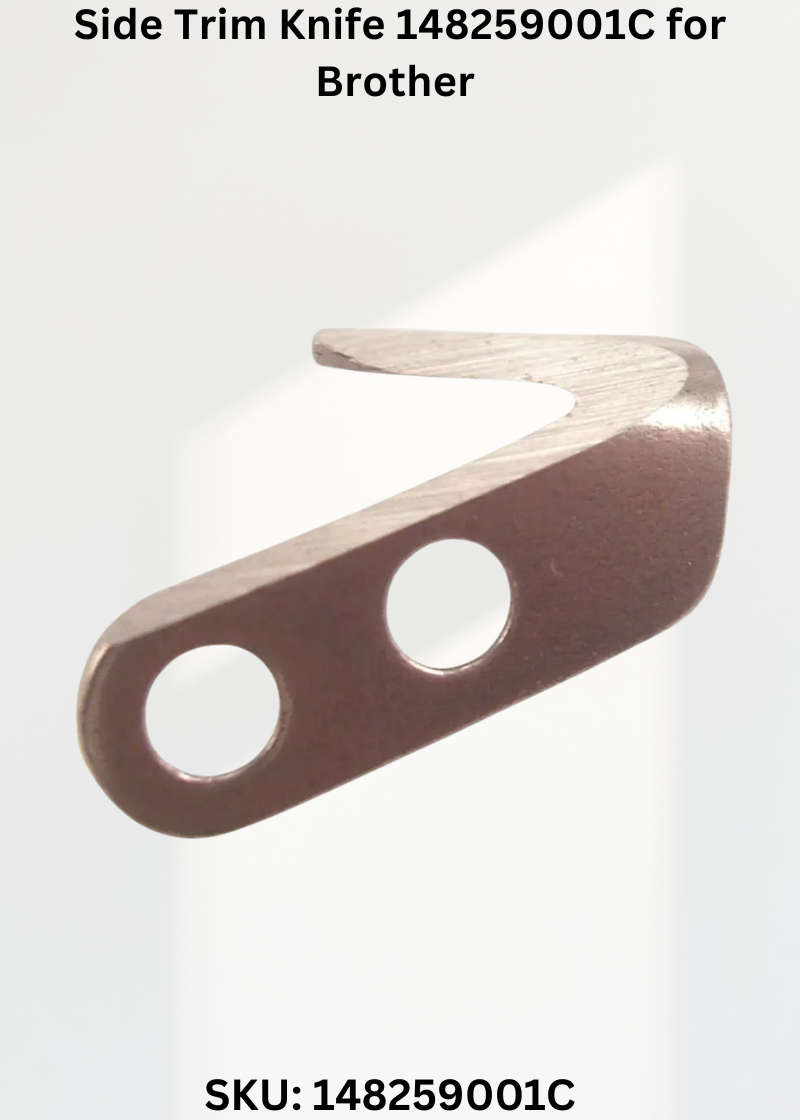 Side Trim Knife 148259001C for Brother EF4-B511 and Brother PR-600 Sewing Machines