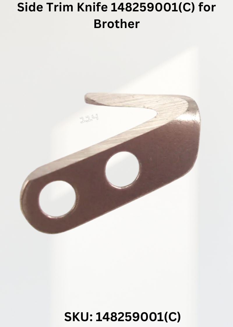 Side Trim Knife 148259001(C) for Brother EF4-B531 and Brother B600 Sewing Machines