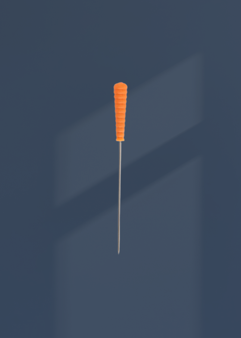 Silk Fine Magic Pins - 1 7/16" x 0.019" - 50/Pack - Orange