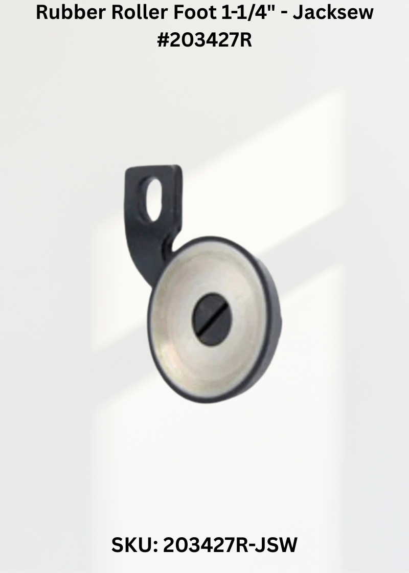 Rubber Roller Foot 1-1/4" - Jacksew #203427R