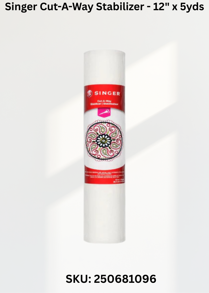 Singer Cut-A-Way Stabilizer - 12" x 5yds