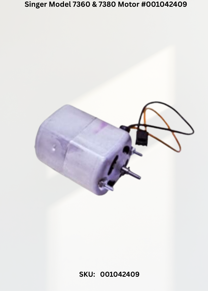 Singer Model 7360 & 7380 Motor #001042409