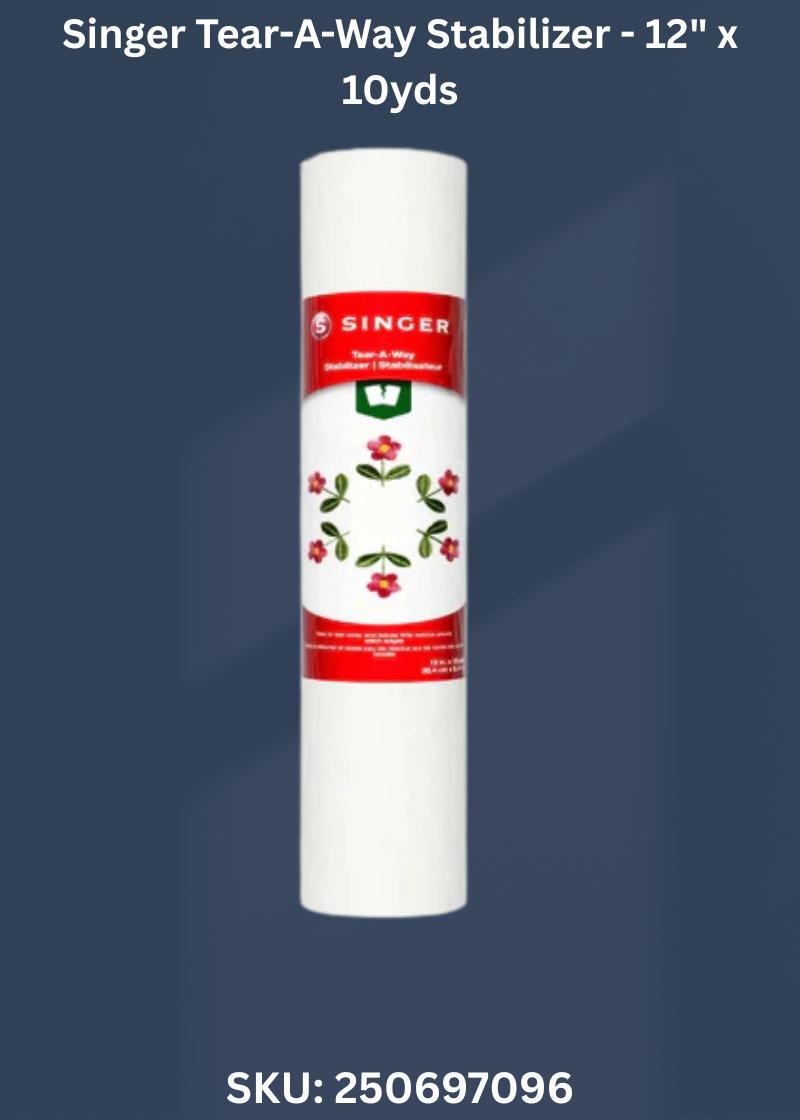Singer Tear-A-Way Stabilizer - 12" x 10yds