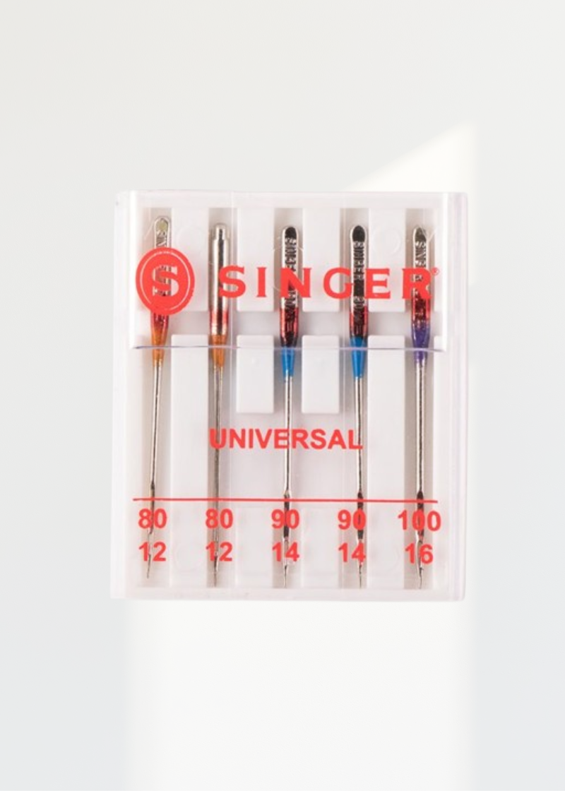 Singer Universal Home Machine Needles - Size 12 - 80/12 - 5/Pack