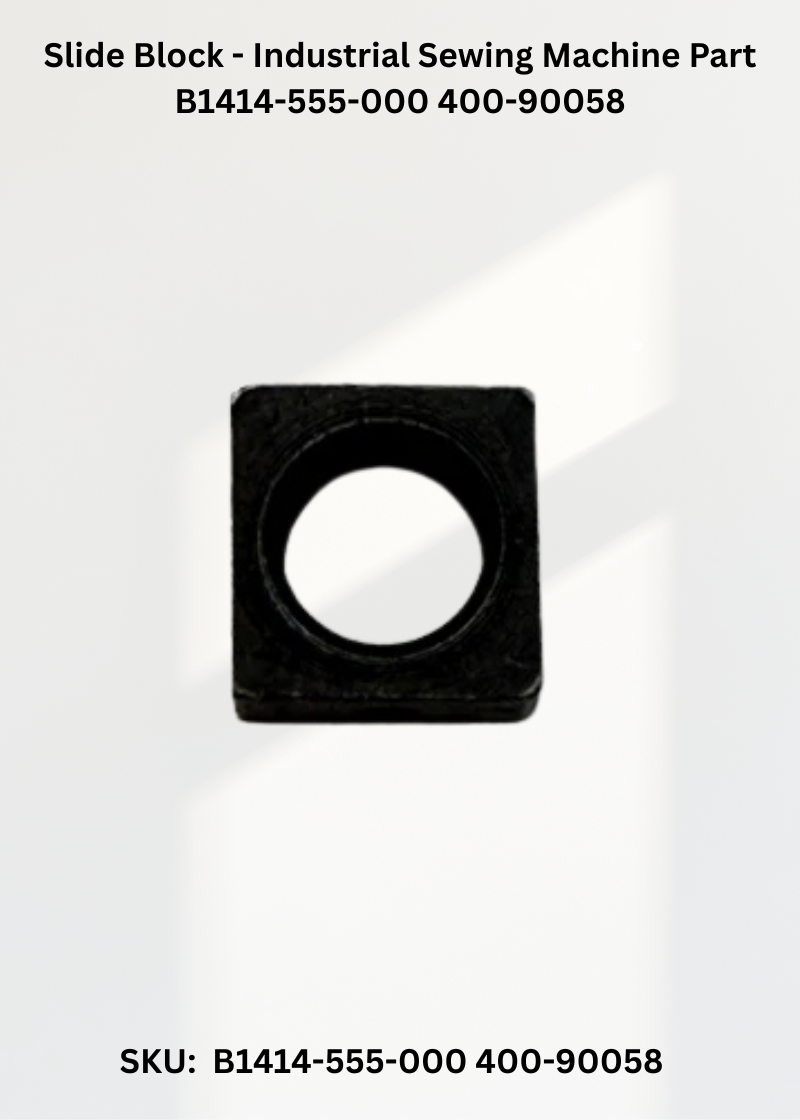 Slide Block - Industrial Sewing Machine Part B1414-555-000 400-90058