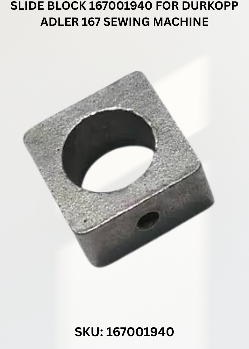 Slide Block 167001940 for Durkopp Adler 167 Sewing Machine