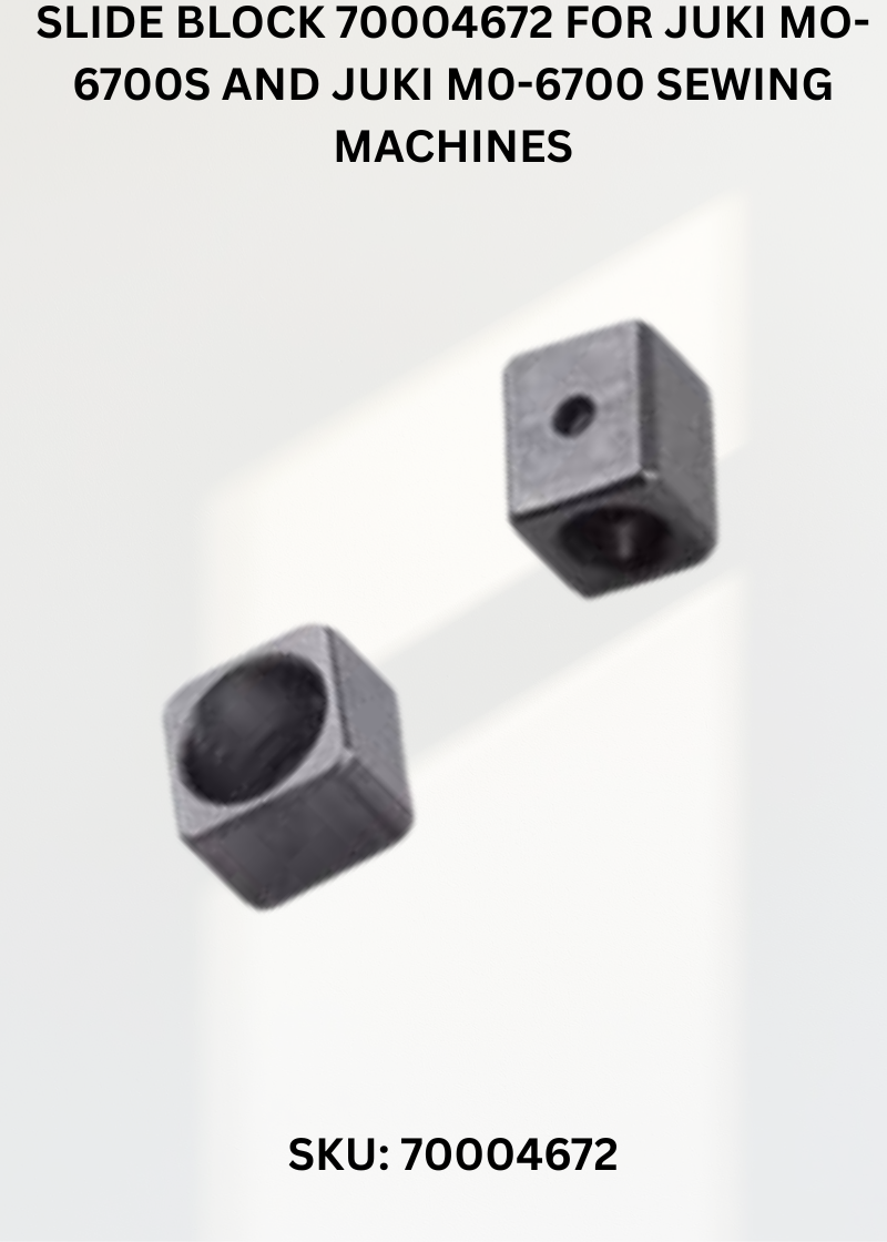 Slide Block 70004672 for Juki MO-6700S and Juki M0-6700 Sewing Machines
