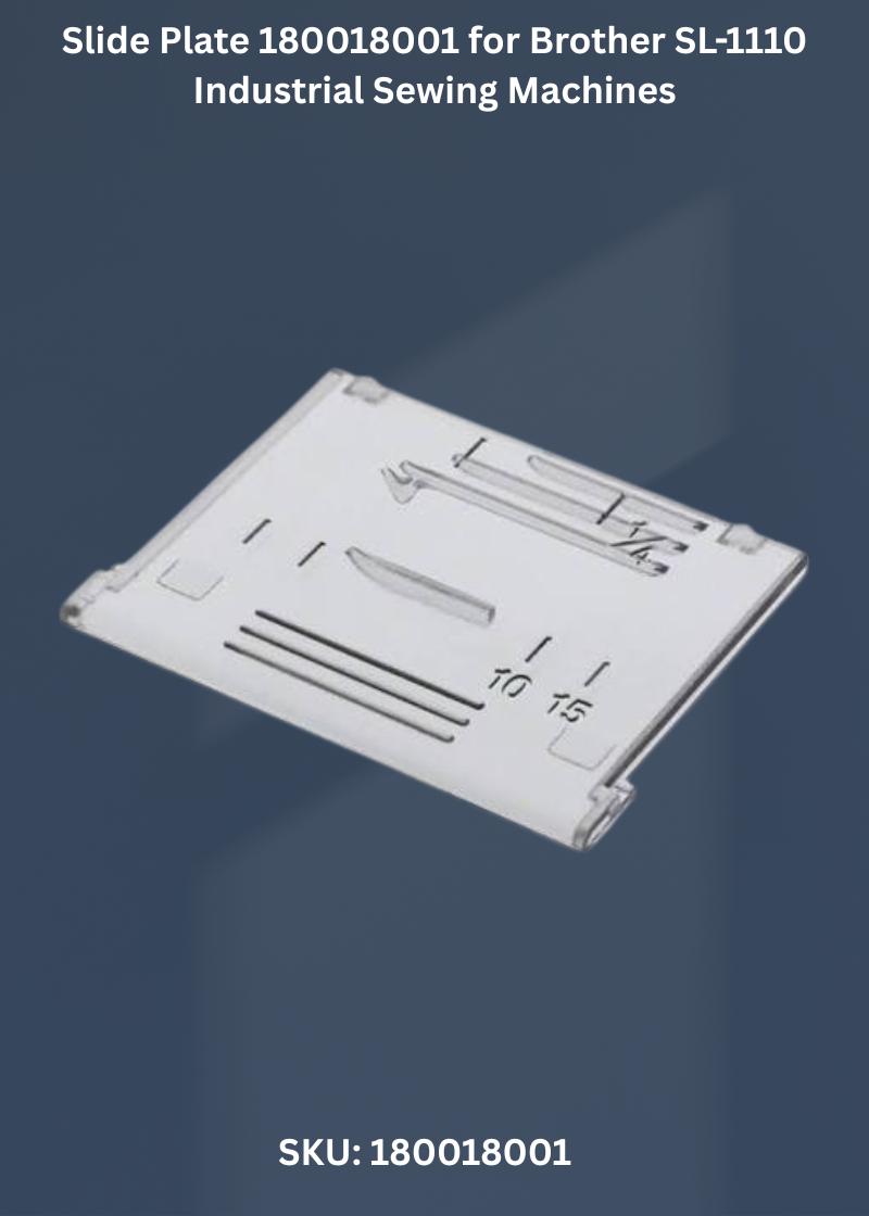 Slide Plate 180018001 for Brother Industrial Sewing Machines