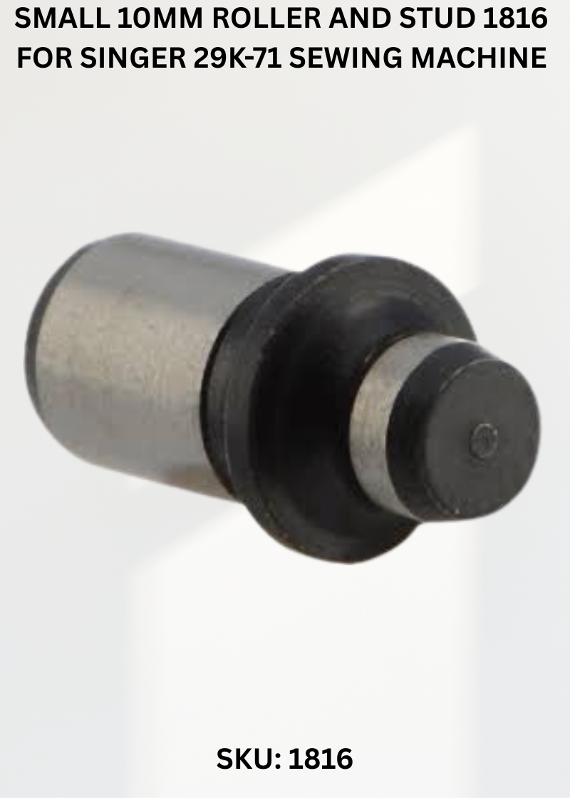 Small 10Mm Roller And Stud 1816 for Singer 29K-71 Sewing Machine