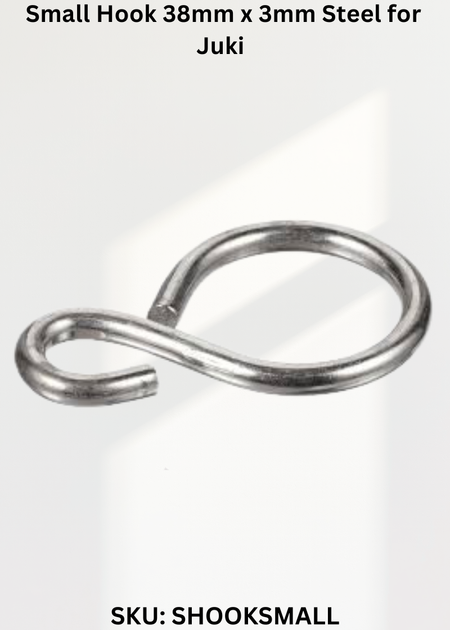 Small Hook 38mm x 3mm Steel for Juki DSC-245 and DSC-246 Sewing Machines