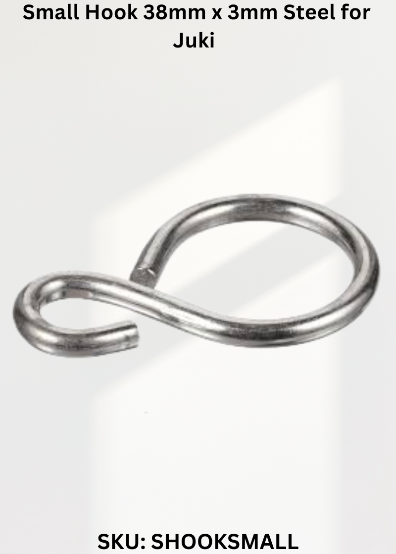Small Hook 38mm x 3mm Steel for Juki DSC-245 and DSC-246 Sewing Machines