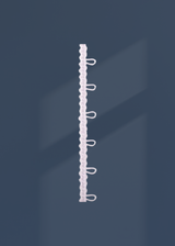 Elastic Button Loops W/ 1" Spacing - 1/2 x 72 yds.