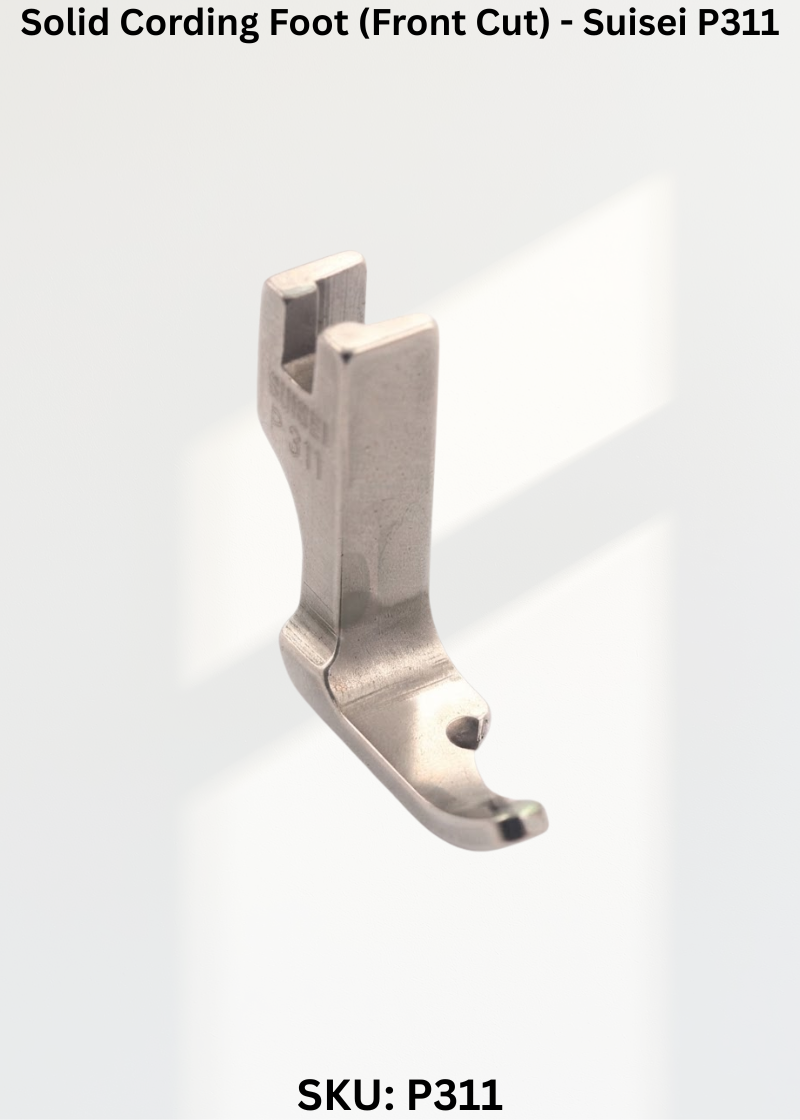 Solid Cording Foot (Front Cut) - Suisei P311