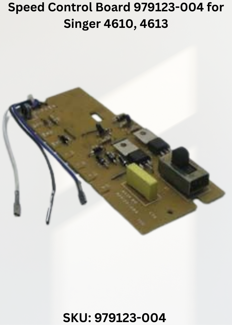 Speed Control Board 979123-004 — Fits Singer 4610, 4613, 4617, 4623 & more