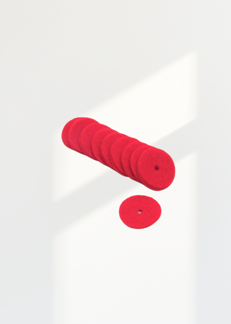 Spool Felt, Red (3mm Thick) 8879T — Sell By 100/Bag