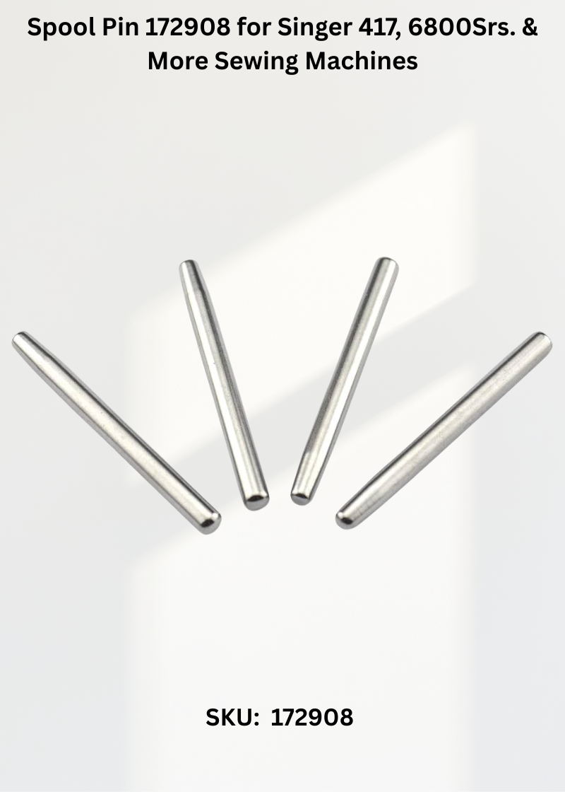 Spool Pin 172908 for Singer 417, 6800Srs. & More Sewing Machines