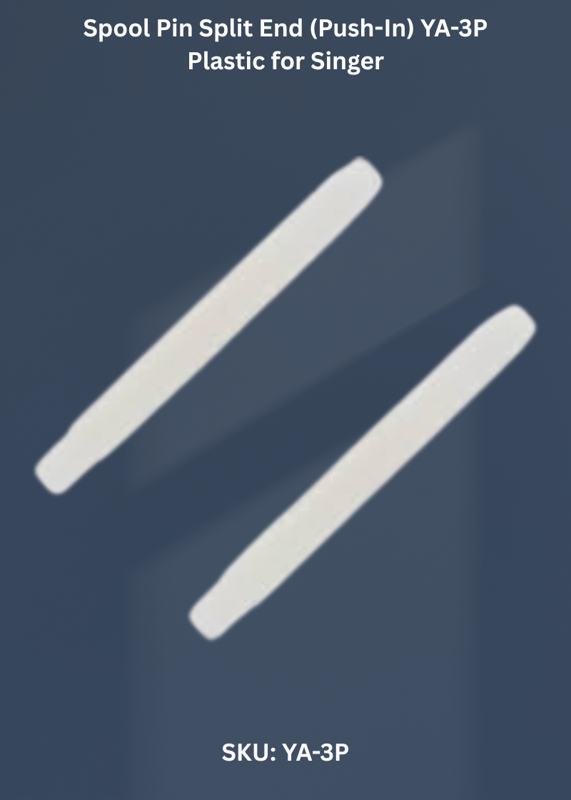 Spool Pin Split End (Push-In) YA-3P Plastic for Singer