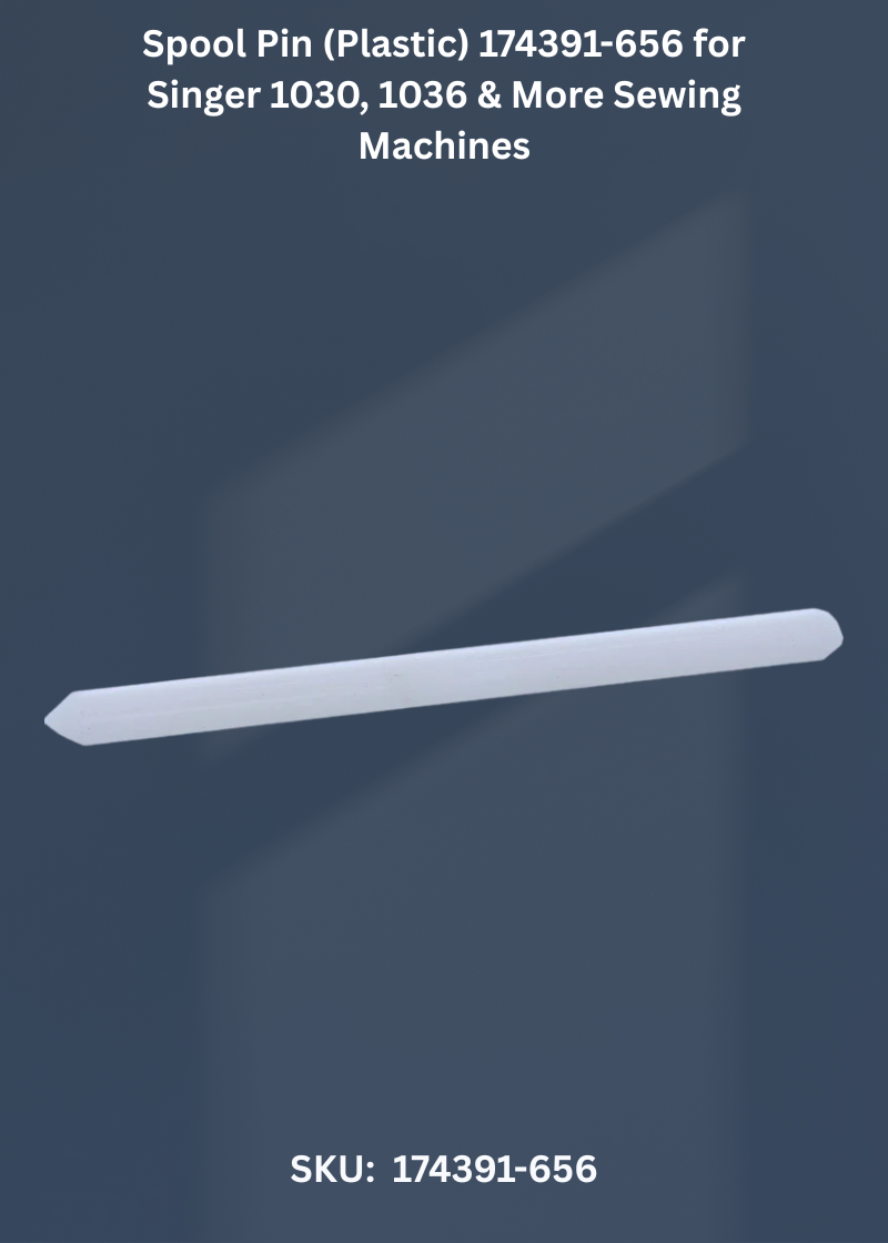 Spool Pin (Plastic) 174391-656 for Singer 1030, 1036 & More Sewing Machines