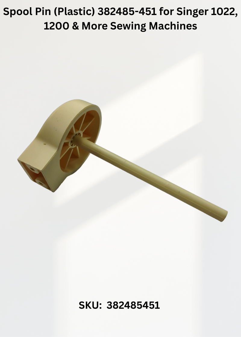 Spool Pin (Plastic) 382485-451 for Singer 1022, 1200 & More Sewing Machines