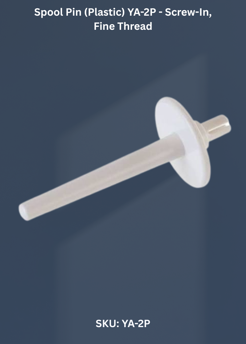 Spool Pin (Plastic) YA-2P - Screw-In, Fine Thread