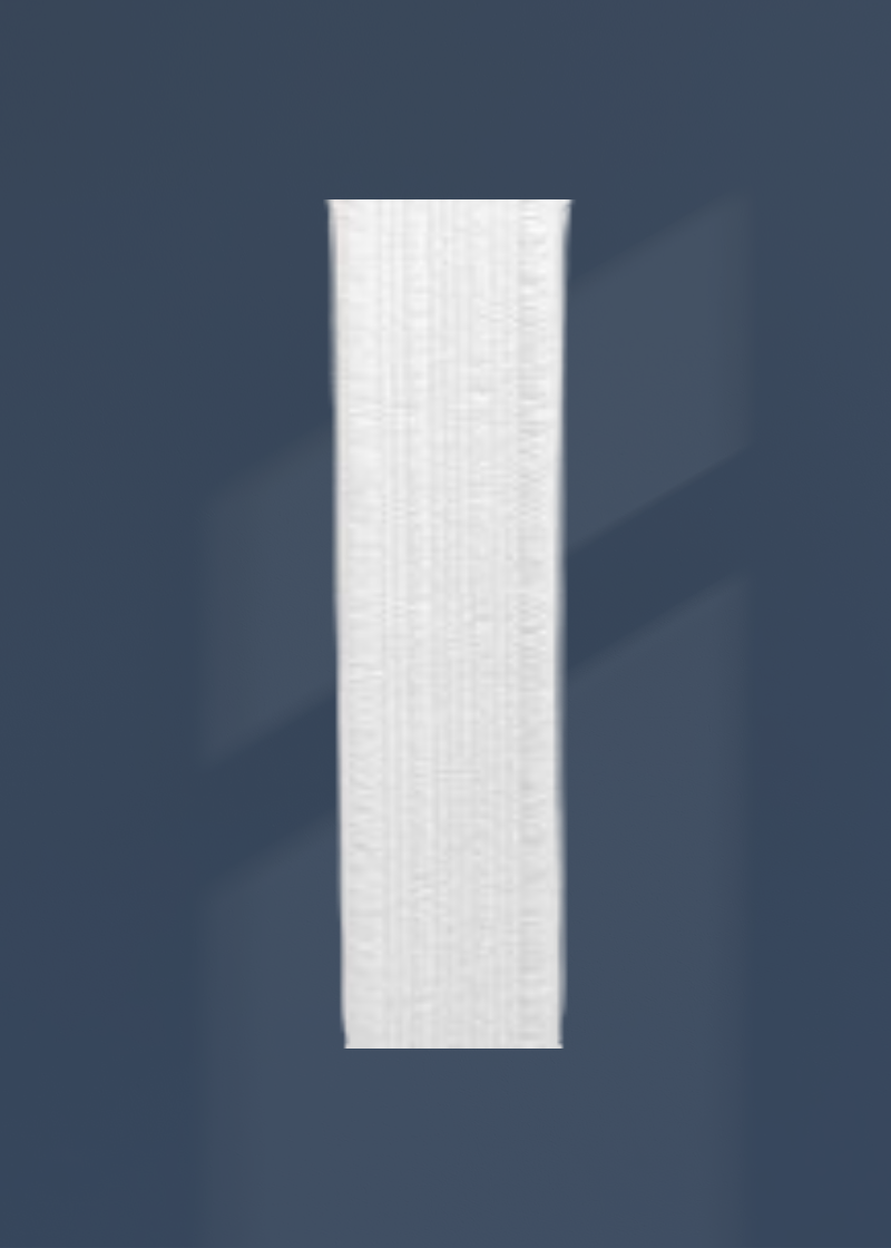 Sport Waistband Elastic - 1 1/4" x 25 yds. - White