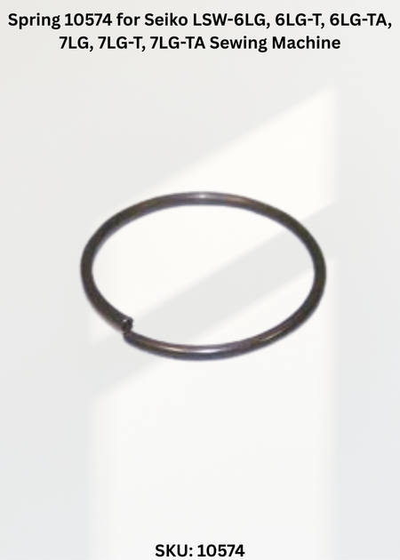 Spring 10574 for Seiko LSW-6LG, 6LG-T, 6LG-TA, 7LG, 7LG-T, 7LG-TA Sewing Machine