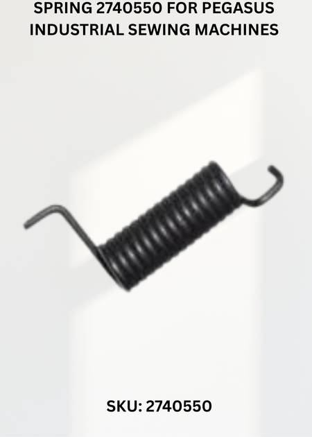 Spring 2740550 for Pegasus Industrial Sewing Machines
