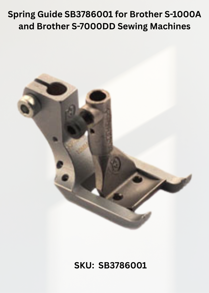 Spring Guide SB3786001 for Brother Industrial Sewing Machines