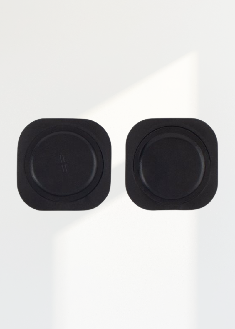 Square Magnetic Sew-On Snaps - 1 1/8" - 1 Set/Pack - Black