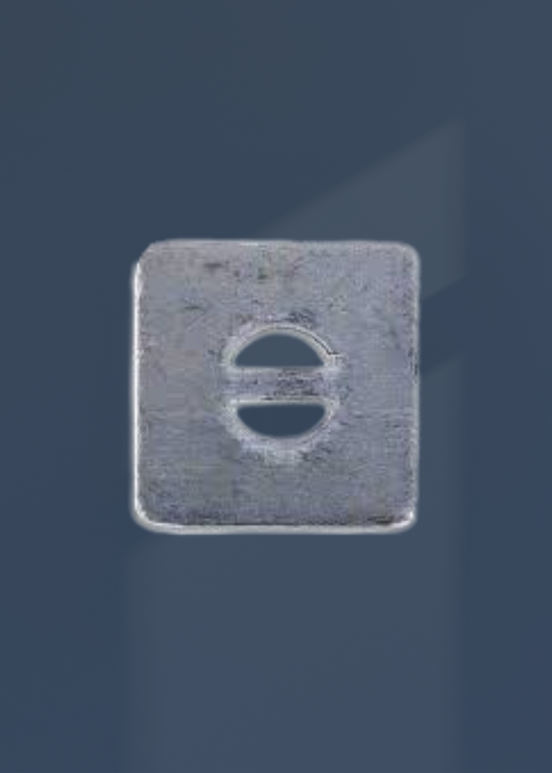 Square Uncovered Drapery Weights - 3/4" - 100/Box