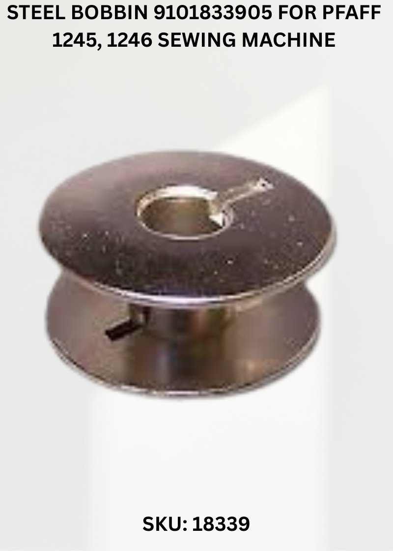 Steel Bobbin 9101833905 for Pfaff 1245, 1246 Sewing Machine