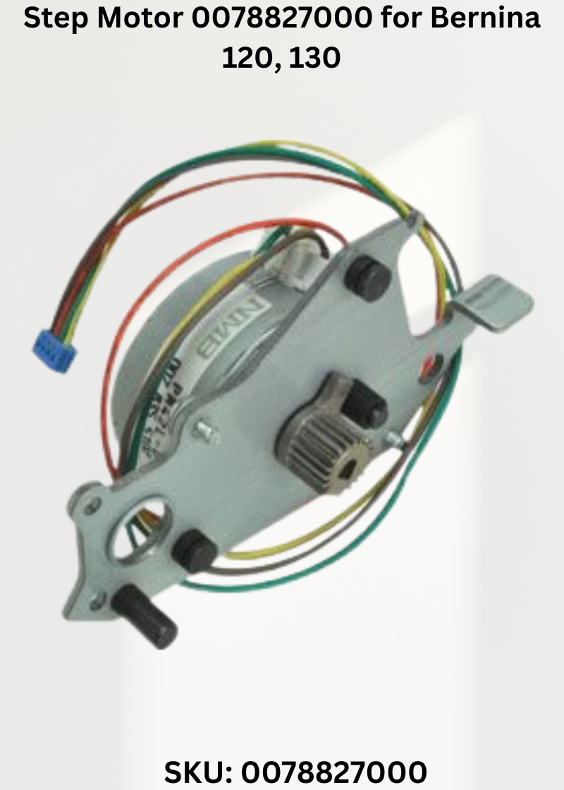 Step Motor 0078827000 — Fits Bernina 120, 130, 135, 140 & more