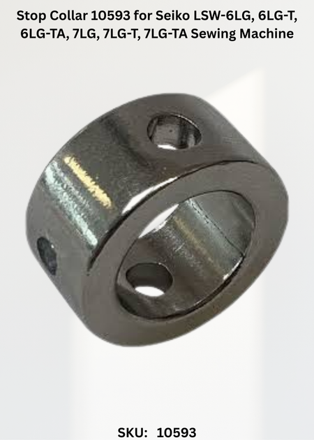 Stop Collar 10593 for Seiko LSW-6LG, 6LG-T, 6LG-TA, 7LG, 7LG-T, 7LG-TA Sewing Machine