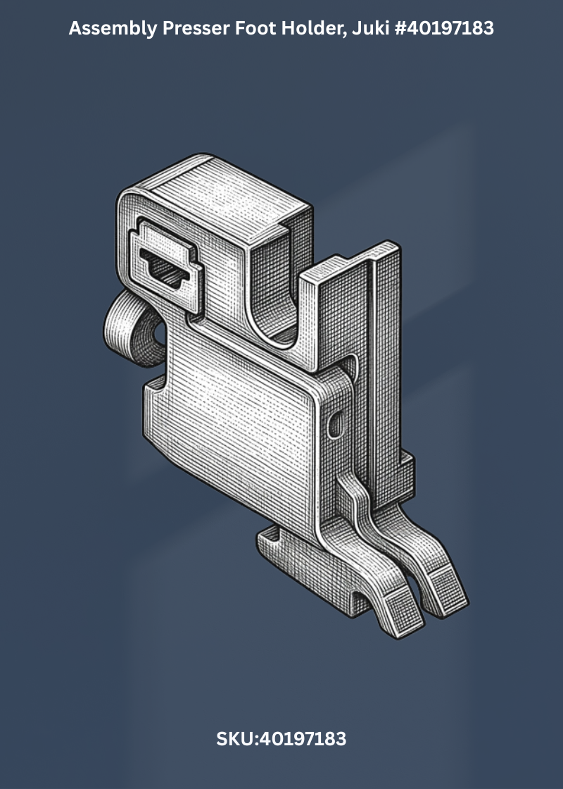 Assembly Presser Foot Holder for Juki 40197183