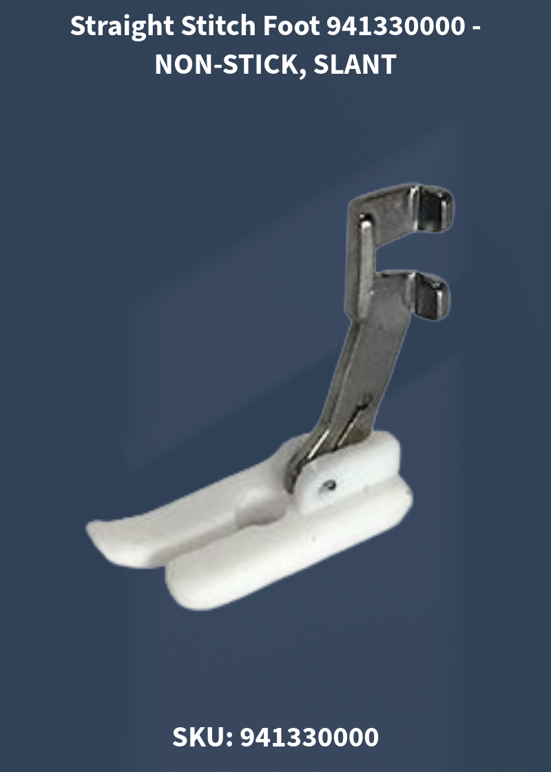 Straight Stitch Foot 941330000 - NON-STICK, SLANT