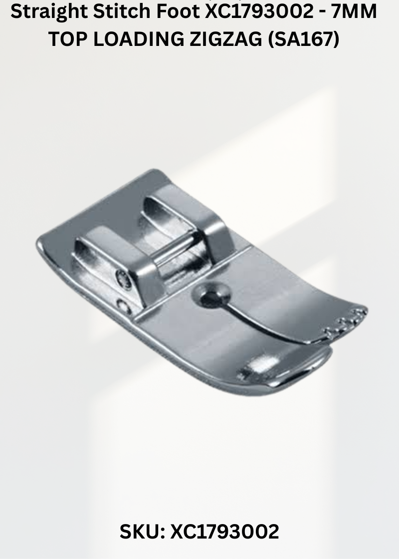 Straight Stitch Foot-TOP LOADING ZIGZAG XC1793002