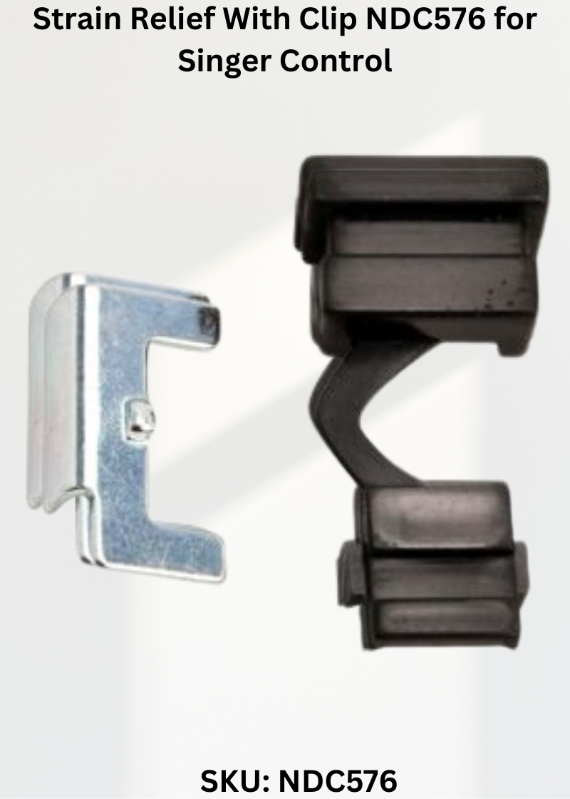 Strain Relief With Clip NDC576 for Singer Control
