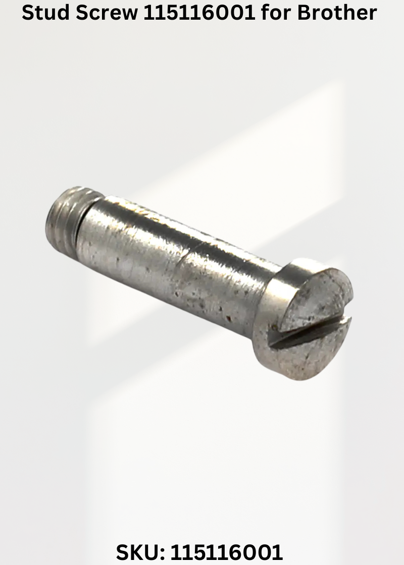 Stud Screw 115116001 for Brother CB3-B912, Brother CB3-B913, Brother CB3-B915, Brother CB3-B916 and Brother CB3-B917 Sewing Machines