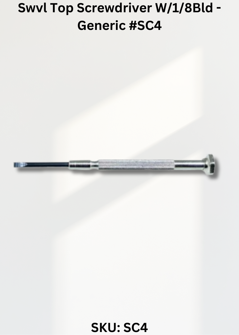 Swvl Top Screwdriver W/1/8Bld - Generic #SC4