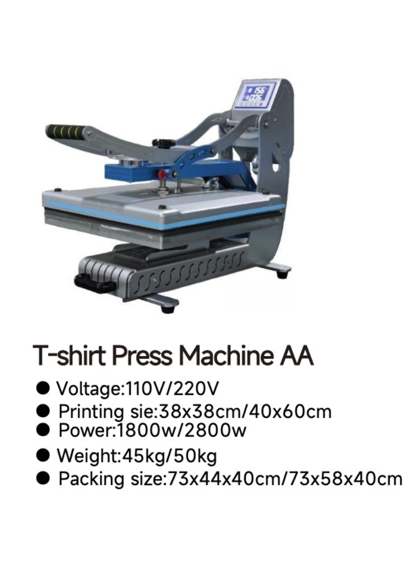 T-Shirt Heat Press Machine AA – Professional Transfer Press