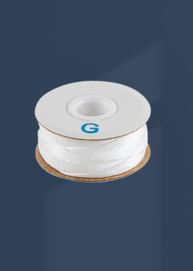Amann Pre-Wound Nylon Style "G" Bobbins - Tex 90 - 30 yds. - 144 Bobbins/Box