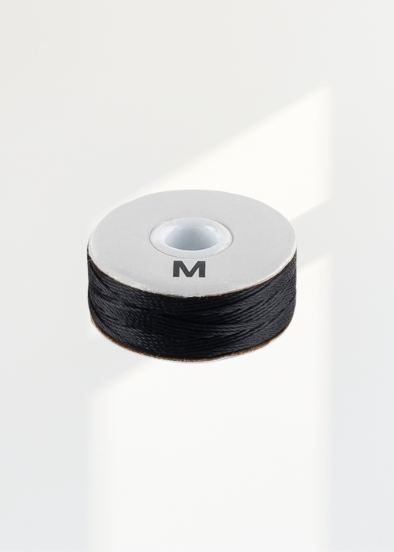 Amann Pre-Wound Polyester Style "M" Bobbins - Tex 90 - 35 yds. - 144 Bobbins/Box