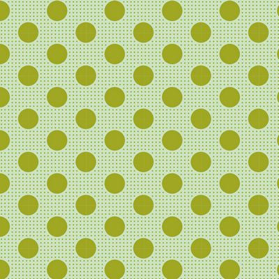 Tilda-Medium Dots Green