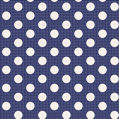 Tilda -Medium Dots Night Blue
