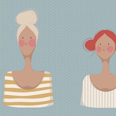 Tilda- Me and My Friend- Sky