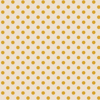 Tilda Creating Memories Woven- Polkadot Yellow