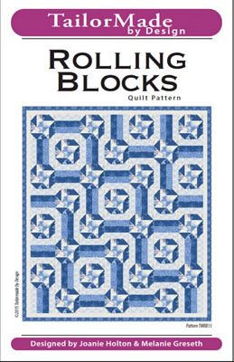 Tailormade by Design Rolling Blocks Quilt Pattern