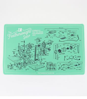 Featherweight Schematic White 221K7- Servicing Mat