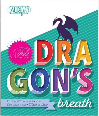 Aurifil Tula Pink Dragon's Breath Thread Set
